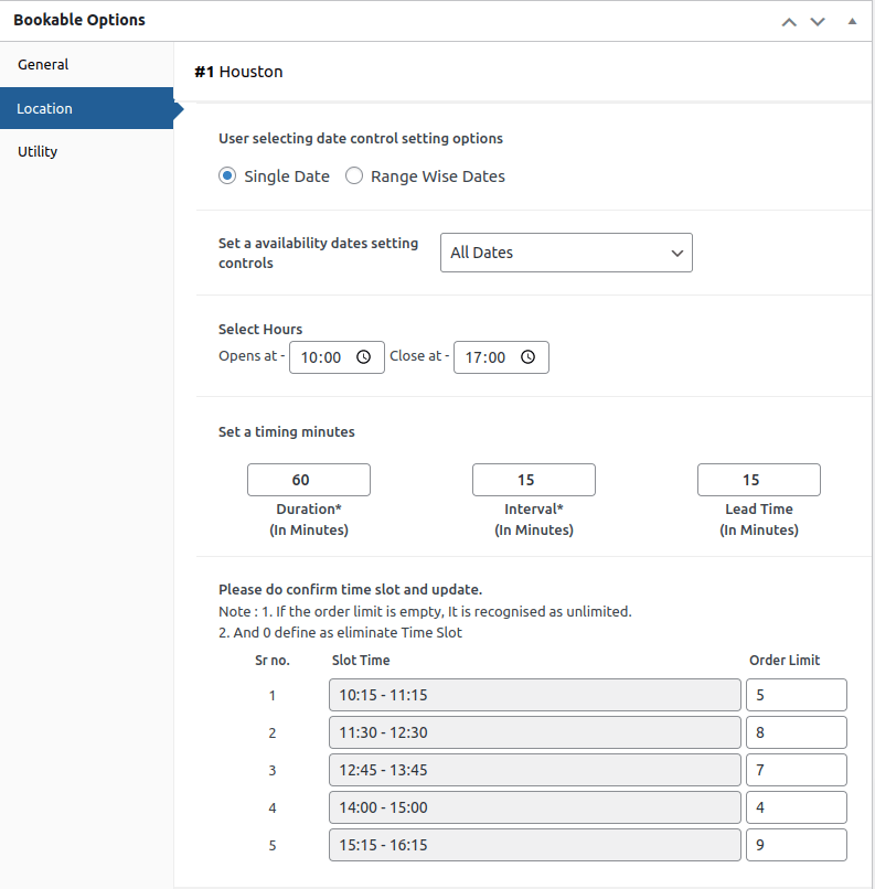 BookUpp WordPress Booking Management