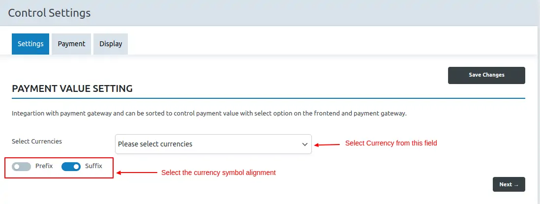 BookUpp WordPress Booking System Settings