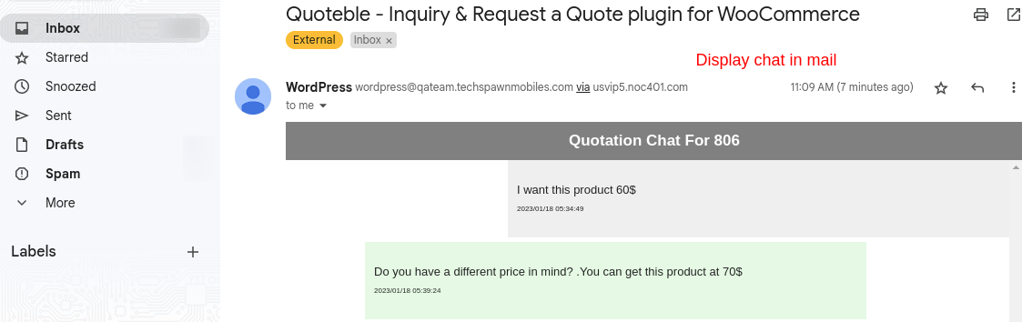 Woocommerce Quoteble Plugin Workflow