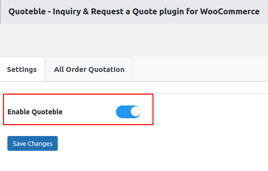 Woocommerce Quoteble Plugin Workflow
