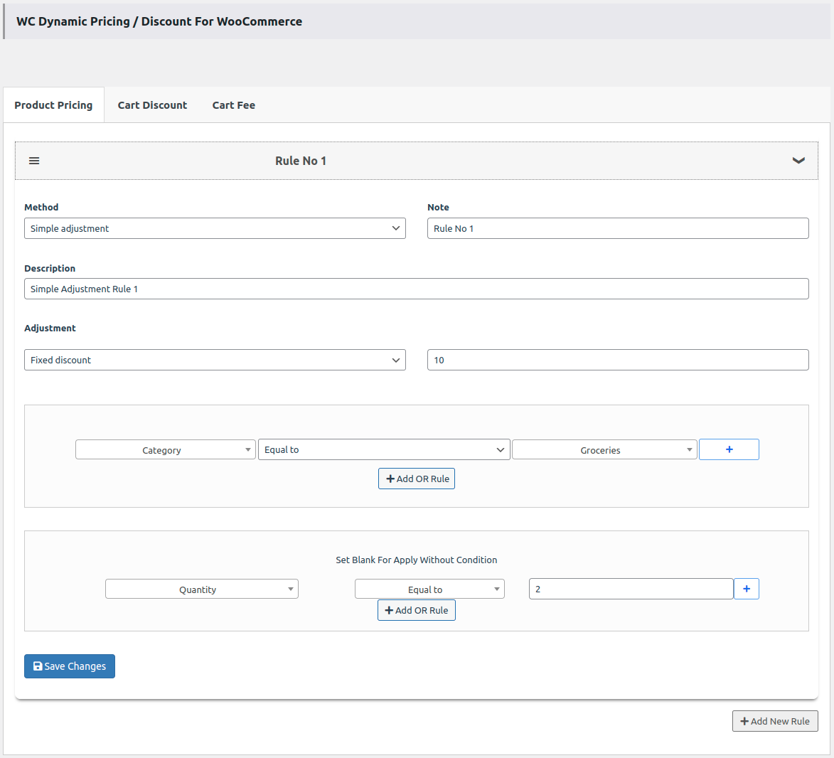 WooCommerce Product Pricing
