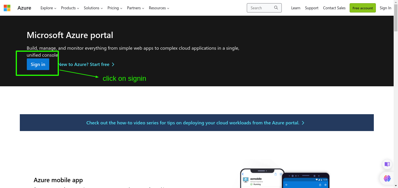 Step To Configure Azure