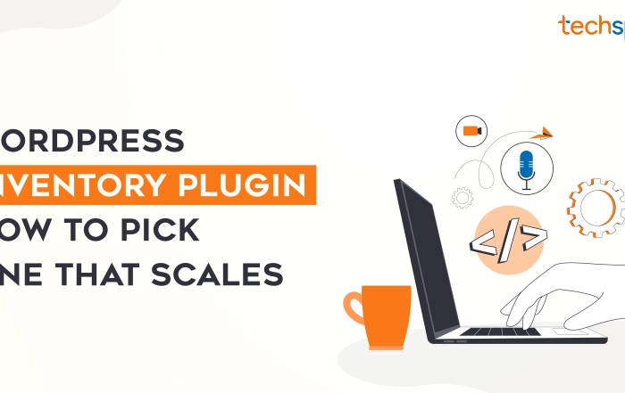 Comparison view of an inventory management plugin for WordPress showing stock control features