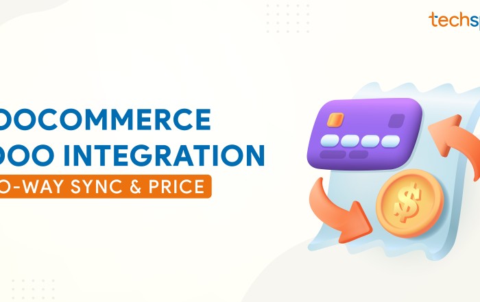 WooCommerce Odoo integration syncing products, orders and stock both ways through a processing queue