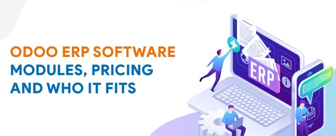 Odoo ERP software modules for accounting, sales, inventory, manufacturing and HR on one platform