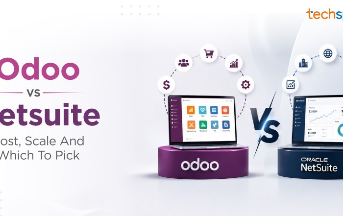 Odoo vs NetSuite ERP comparison of cost, scale, implementation time and best-fit business size